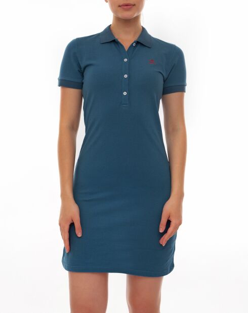 Robe Polo Nadine indigo