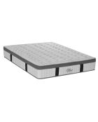 Altesse matrassenset + boxspring wit/grijze stofset - 200x200 cm