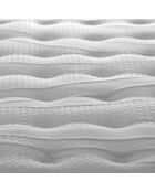 Altesse matrassenset + boxspring wit/grijze stofset - 200x200 cm