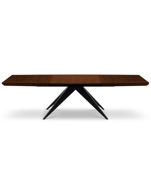 Table extensible Sky chêne foncé - 200/300x100x76 cm