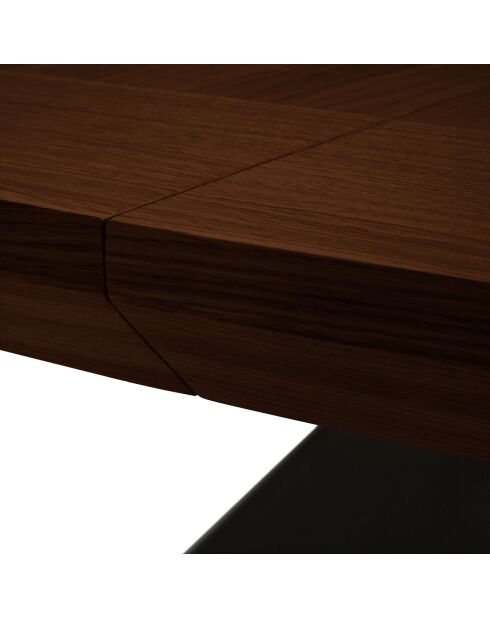 Table extensible Sky chêne foncé - 200/300x100x76 cm