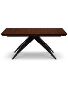 Table extensible Sky chêne foncé - 200/300x100x76 cm