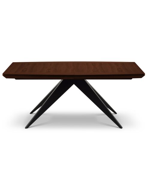 Table extensible Sky chêne foncé - 200/300x100x76 cm
