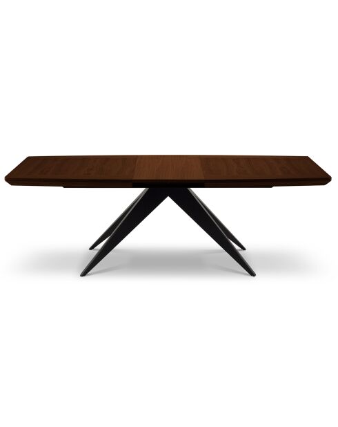 Table extensible Sky chêne foncé - 200/300x100x76 cm