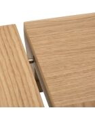 Table extensible Sky chêne - 200/300x100x76 cm