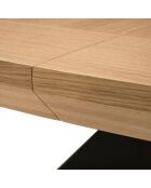 Table extensible Sky chêne - 200/300x100x76 cm