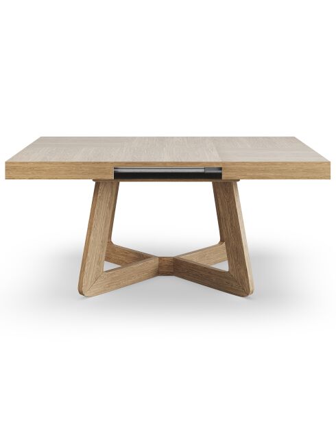 Table extensible Nodi chêne - 130/230x130x76 cm