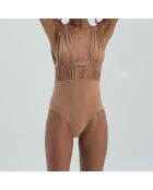 Maillot de Bain 1 pièce Oscar camel