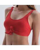 Haut de Maillot Axel rouge