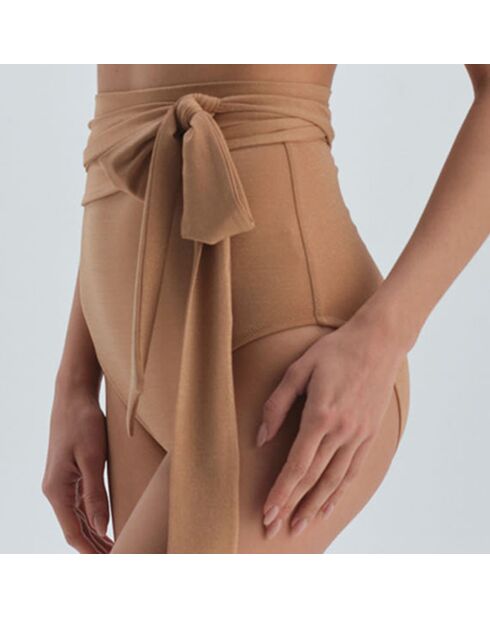 Braguita de bikini Victoria camel