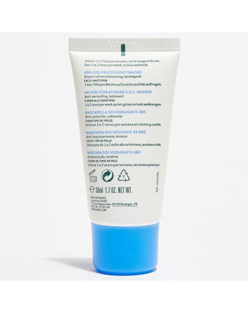 Masque SOS hydratant Crème Fraîche de Beauté - 50 ml