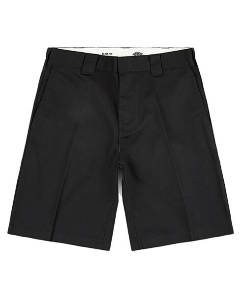 Short Slim fit Rec noir