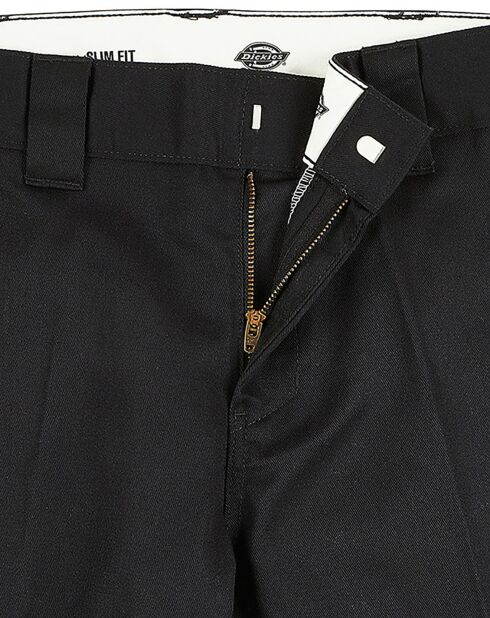 Short Slim fit Rec noir