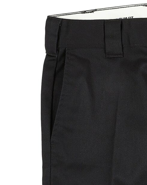 Short Slim fit Rec noir