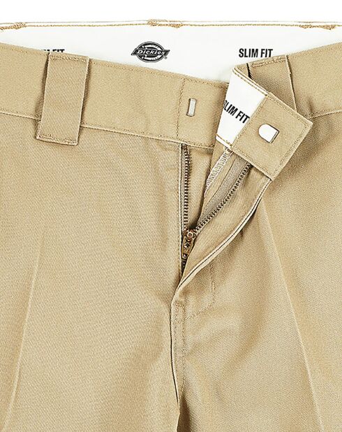 Short Slim fit Rec beige