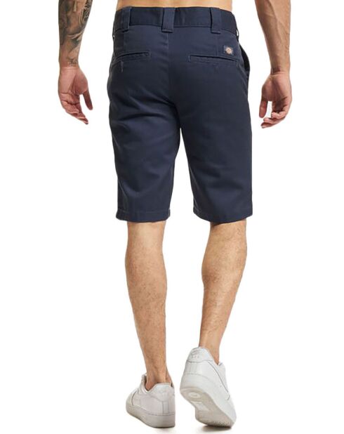 Short Slim fit Rec bleu marine