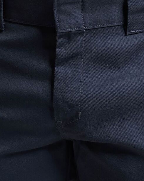 Short Slim fit Rec bleu marine