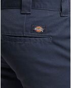Short Slim fit Rec bleu marine