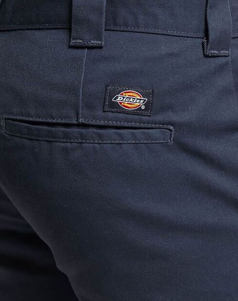 Short Slim fit Rec bleu marine