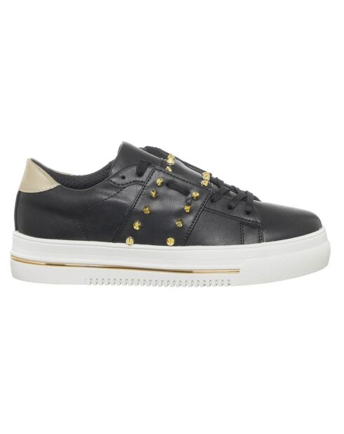 Sneakers Sofia noir/doré
