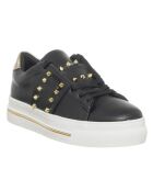 Sneakers Sofia noir/doré