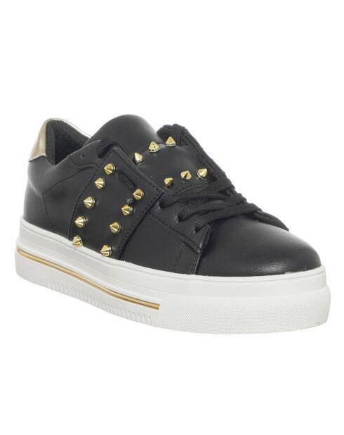 Sneakers Sofia noir/doré