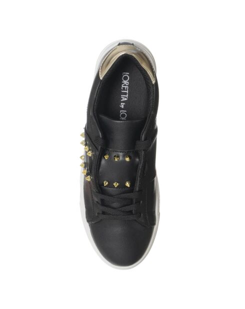 Sneakers Sofia noir/doré