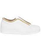 Sneakers en Cuir Linda blanches