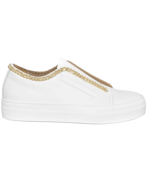 Sneakers en Cuir Linda blanches