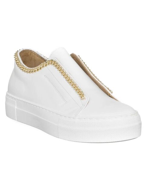 Sneakers en Cuir Linda blanches