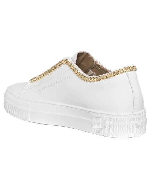 Sneakers en Cuir Linda blanches
