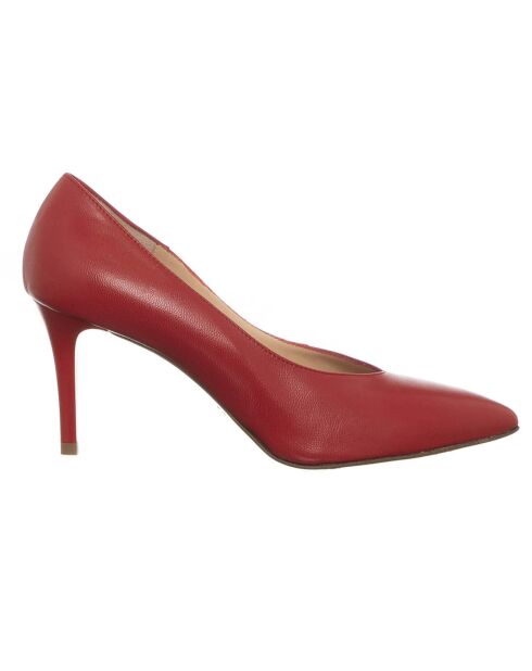 Escarpins en Cuir Silla rouges - Talon 7 cm