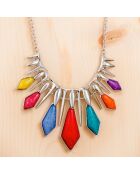 Collier Solar multicolore