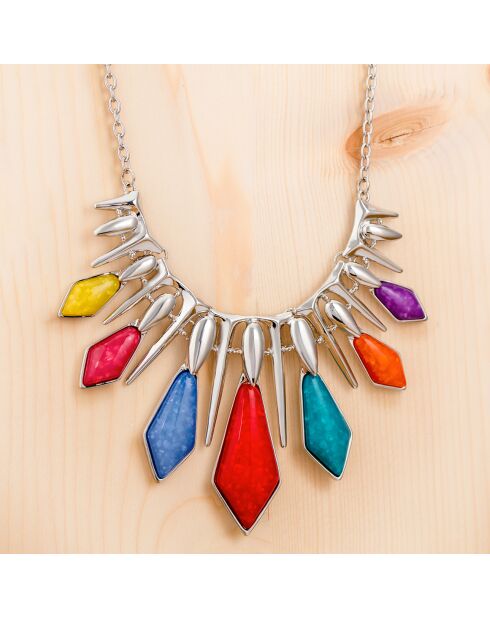 Collier Solar multicolore