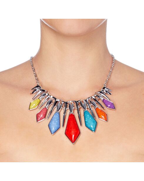Collier Solar multicolore