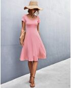 Robe Geneviève rose