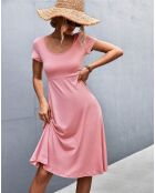 Robe Geneviève rose