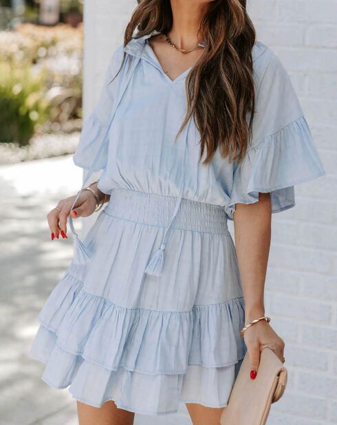 Robe Ava bleu ciel