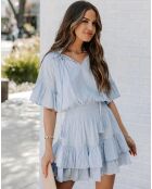 Robe Ava bleu ciel