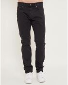 Pantalon ajusté 5 poches noir