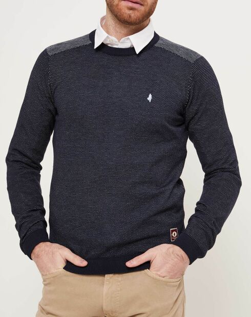 Jersey Navy Shoulders