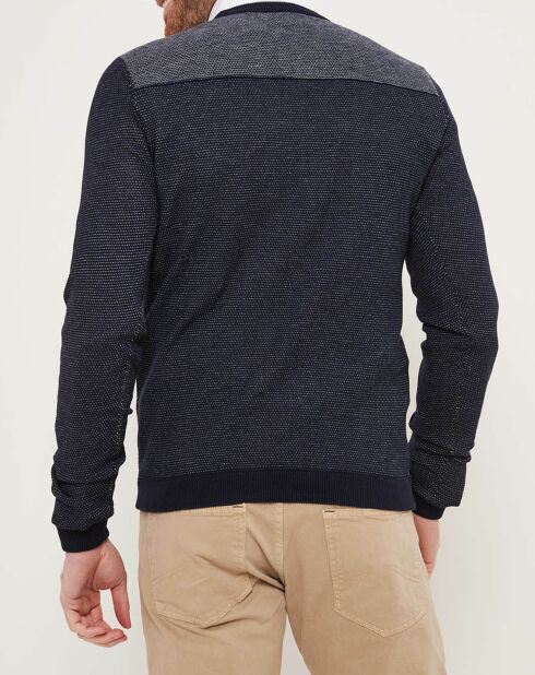 Jersey Navy Shoulders