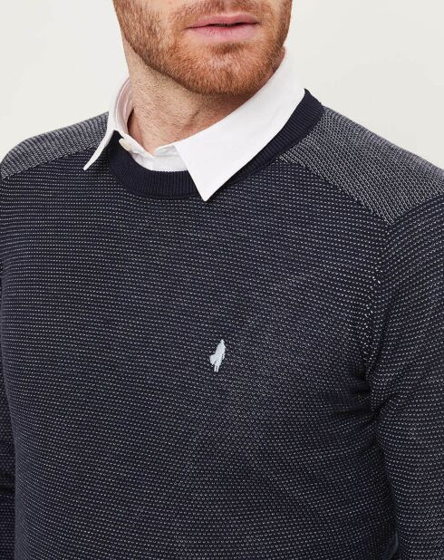 Jersey Navy Shoulders