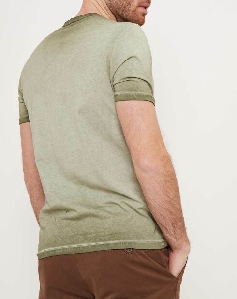Camiseta Great Wide 87 verde caqui
