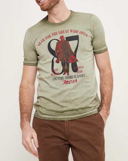 T-Shirt Great Wide 87 vert kaki