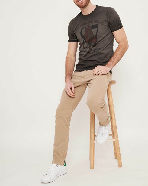 T-Shirt Great Wide 87 gris anthracite