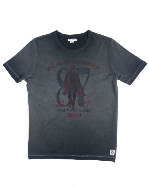 T-Shirt Great Wide 87 gris anthracite