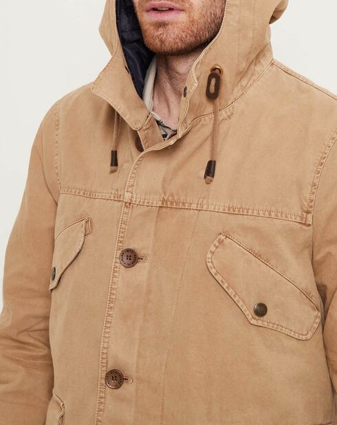 Parka 3 en 1 beige
