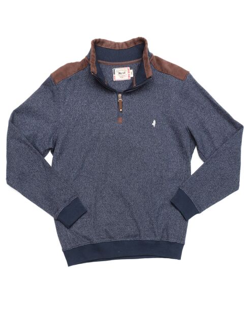 Sweat polaire indigo