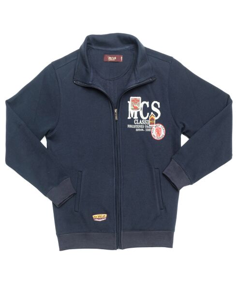 Sweat zippé West Coast marine